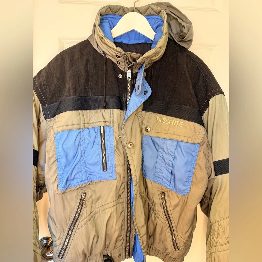 Descente Vintage 80’s Ski Jacket Coat